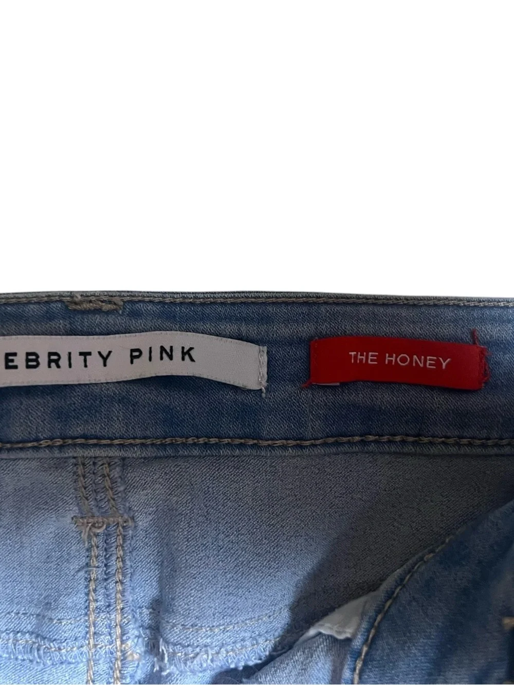 Celebrity Pink The Honey Light Wash Skinny Jeans 30x30